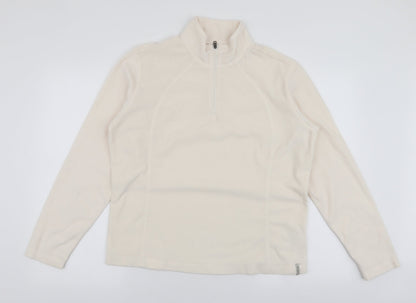 Womens UK Size XL Columbus Ivory Pullover Sweatshirt