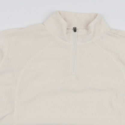 Womens UK Size XL Columbus Ivory Pullover Sweatshirt
