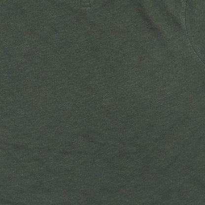 Womens UK Size 6 Jack Wills Green Basic T-Shirt