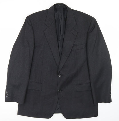 Mens UK Size 42 Greenwoods Regular Grey Suit Jacket