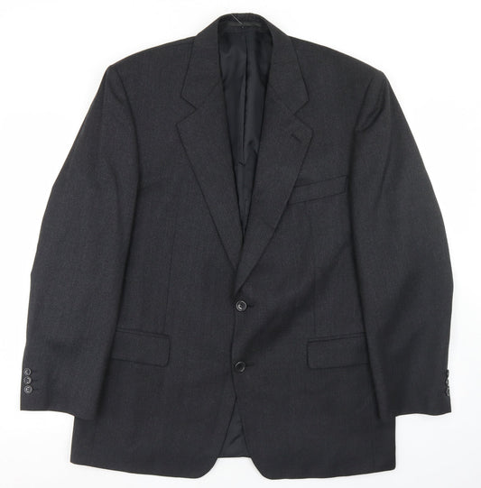 Mens UK Size 42 Greenwoods Regular Grey Suit Jacket