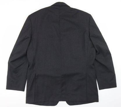 Mens UK Size 42 Greenwoods Regular Grey Suit Jacket