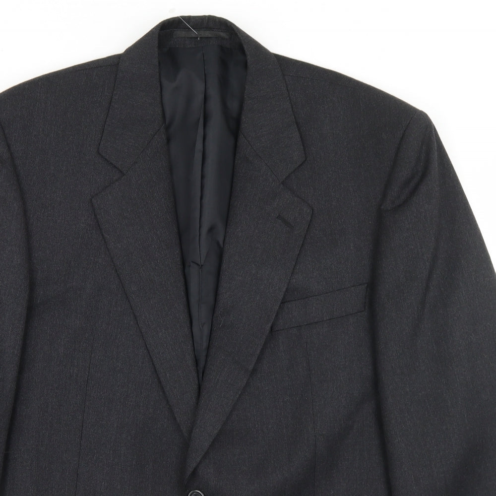 Mens UK Size 42 Greenwoods Regular Grey Suit Jacket