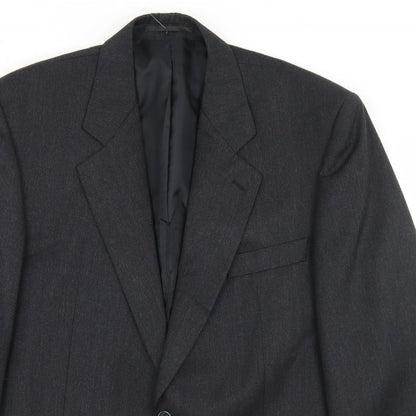 Mens UK Size 42 Greenwoods Regular Grey Suit Jacket