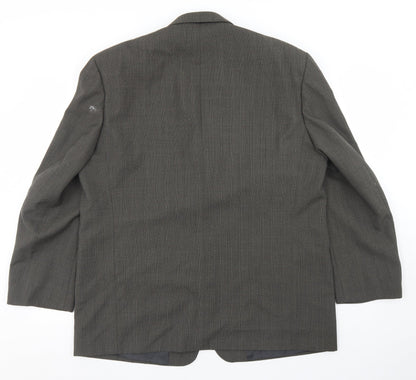Mens UK Size 44 Ciro Citterio Regular Grey Suit Jacket
