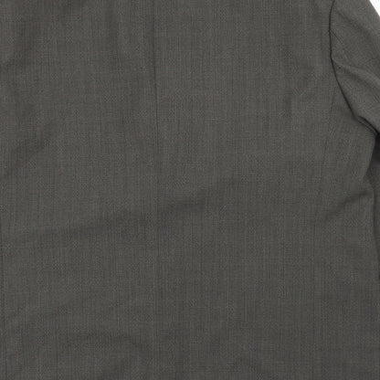 Mens UK Size 44 Ciro Citterio Regular Grey Suit Jacket