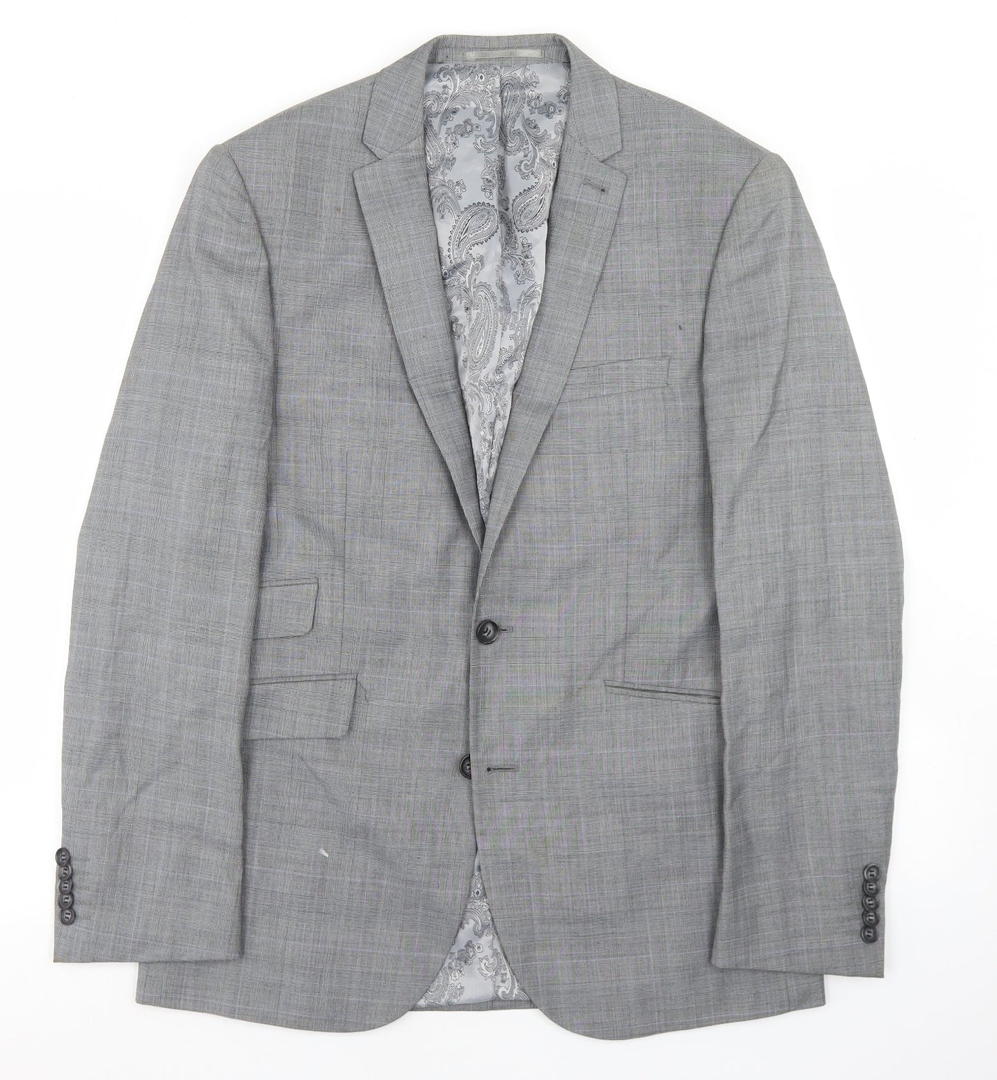 Mens UK Size 38 Taylor & Wright Regular Grey Suit Jacket