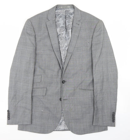 Mens UK Size 38 Taylor & Wright Regular Grey Suit Jacket