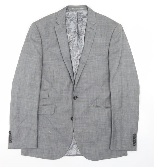 Mens UK Size 38 Taylor & Wright Regular Grey Suit Jacket