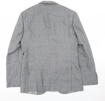 Mens UK Size 38 Taylor & Wright Regular Grey Suit Jacket