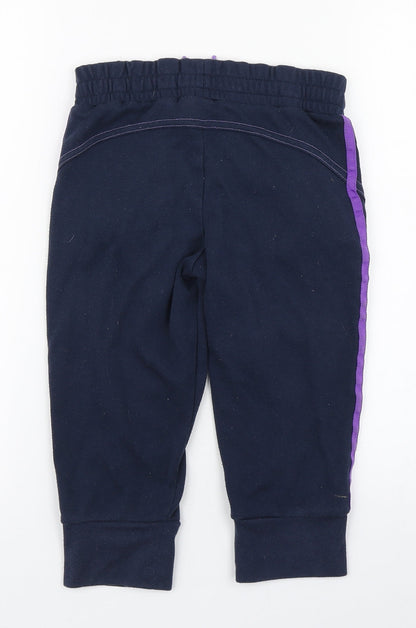 Londsdale Girls Purple  Polyester Jogger Trousers Size 7-8 Years  Regular Pullover