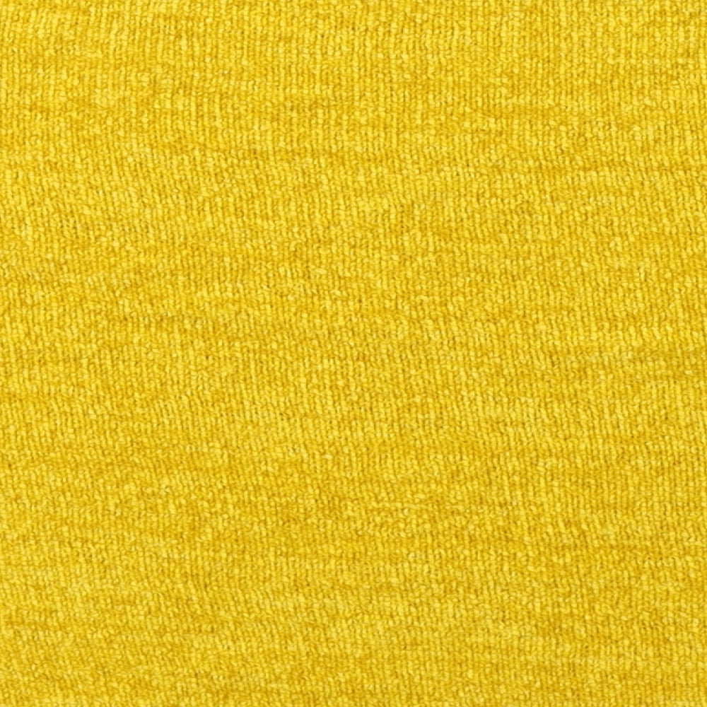 TU Womens Yellow  Acrylic Jersey T-Shirt Size 16 Round Neck