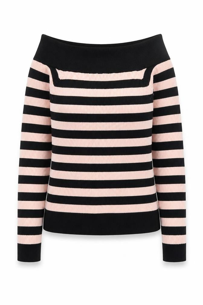 Womens UK Size 12 Miss Selfridge Black Jersey Blouse