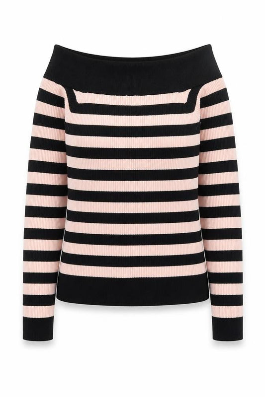 Womens UK Size 12 Miss Selfridge Black Jersey Blouse