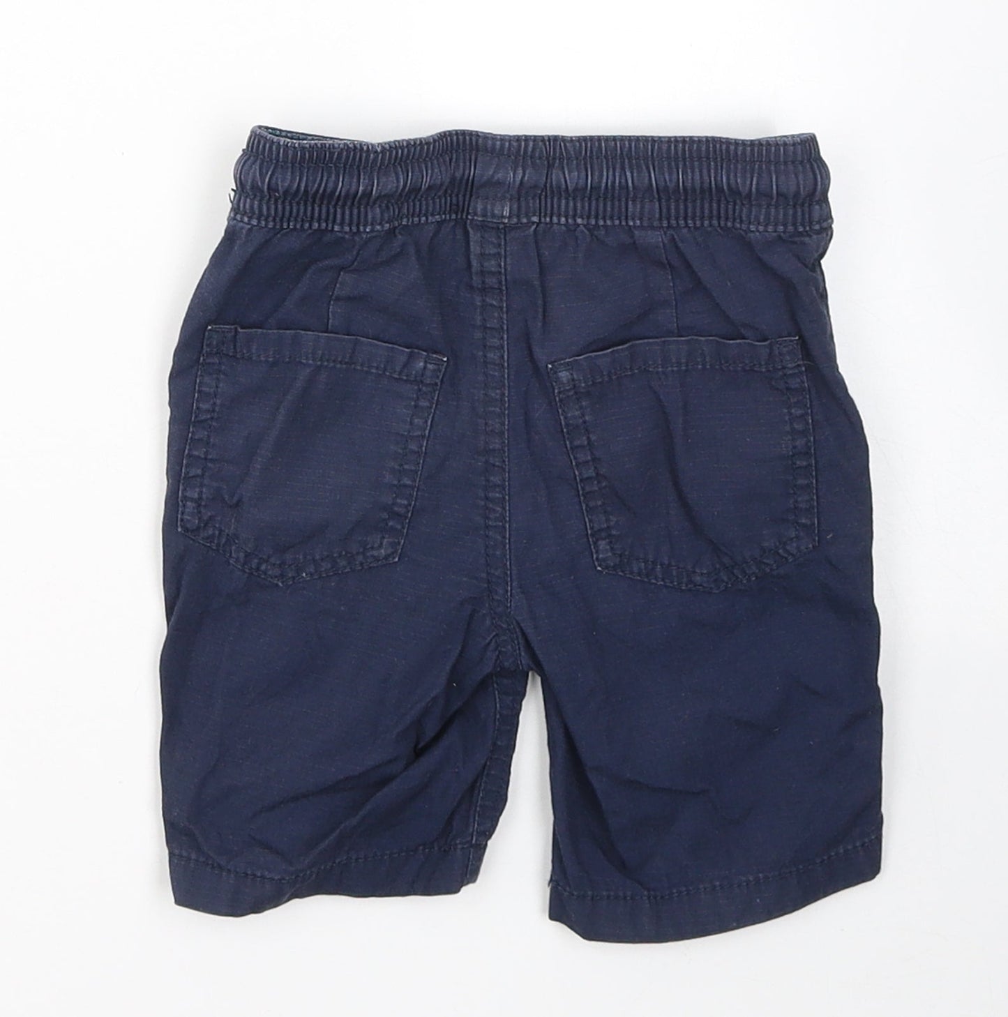 Blue Zoo Boys Blue  Cotton Cargo Jeans Size 12-18 Months  Pullover