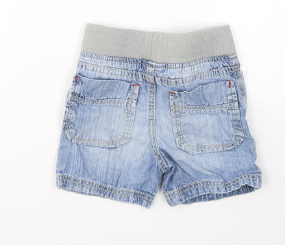 Urban Rascals Baby Blue  Cotton Cropped Jeans Size 18-24 Months  Pullover