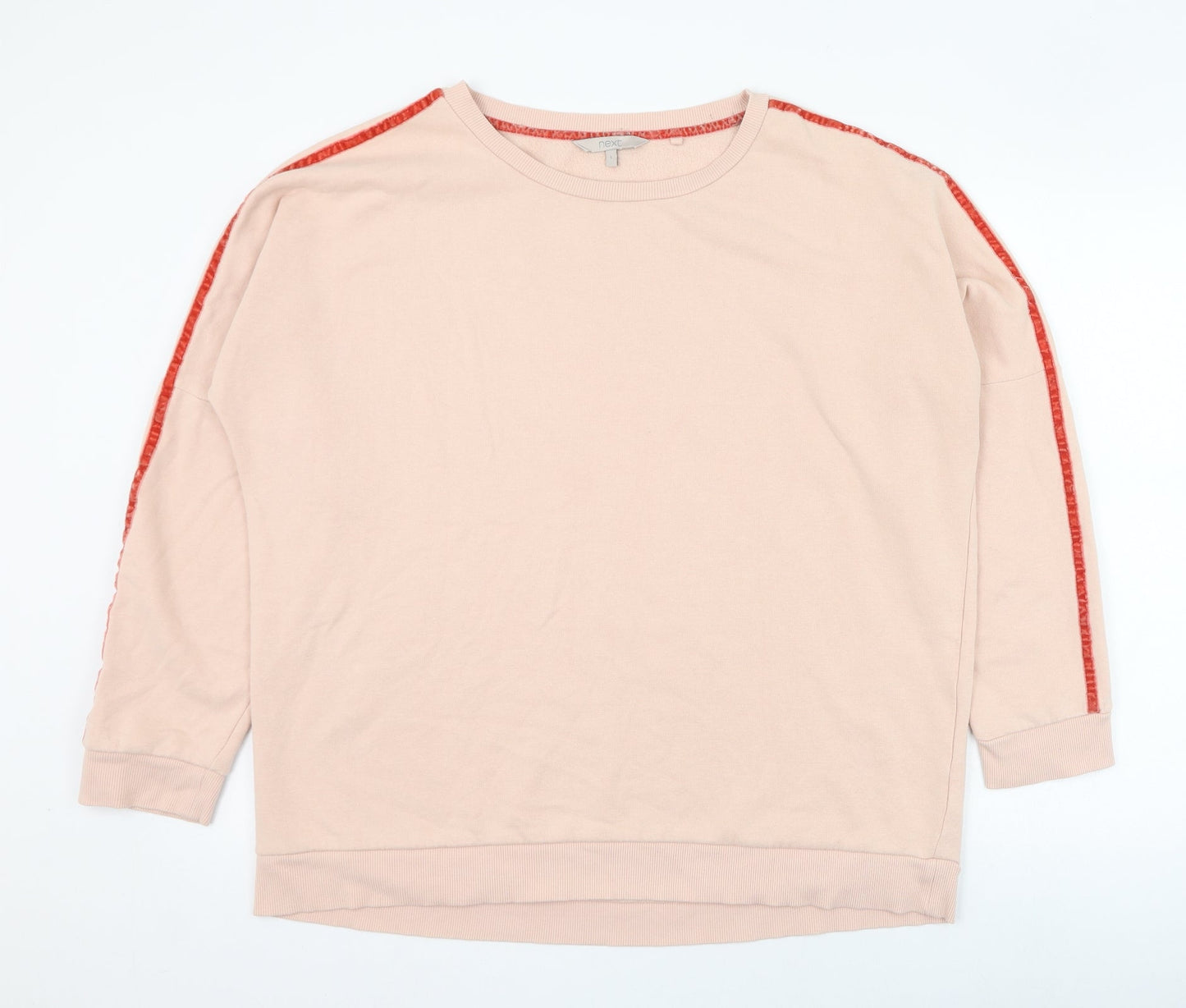 Womens UK Size L NEXT Pink Pullover Sweatshirt