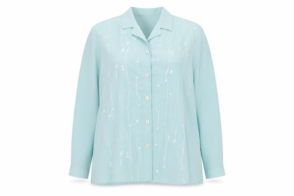 Womens UK Size 16 Your Sixth Sense Green Basic Button-Up
