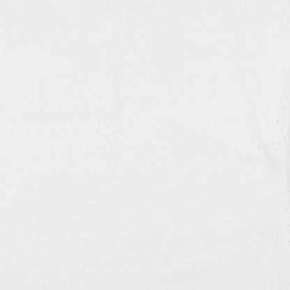 Womens UK Size L Anna Rose White Basic T-Shirt