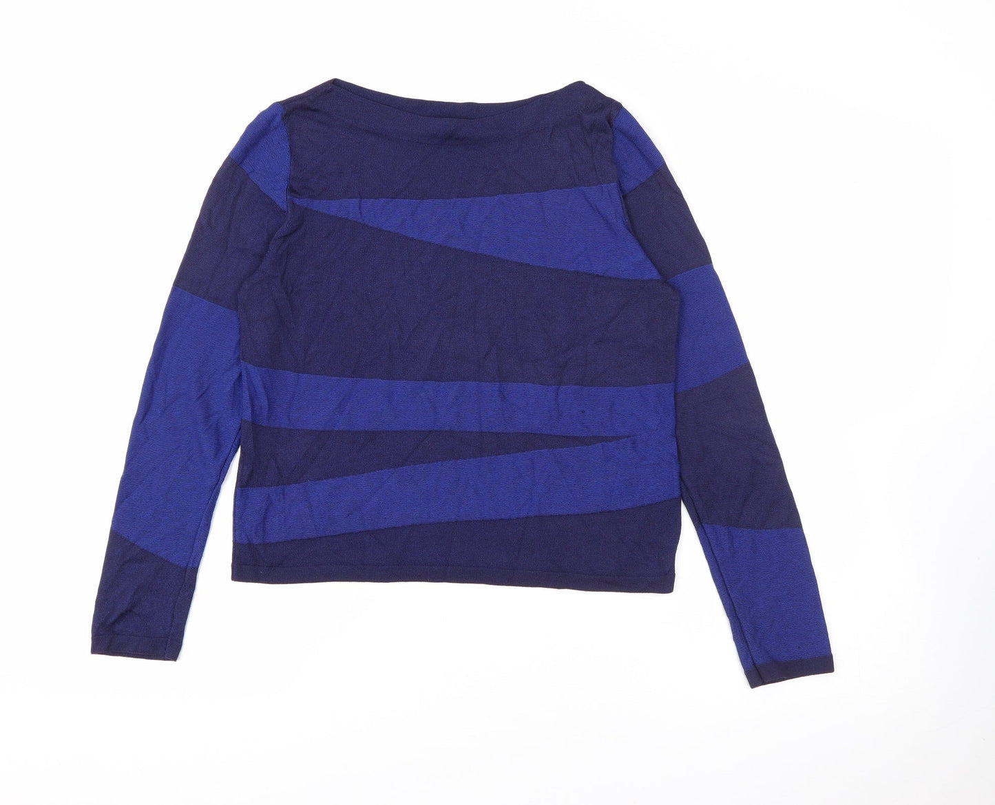 Womens UK Size 10 Marks and Spencer Blue Pullover Jumper