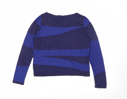 Womens UK Size 10 Marks and Spencer Blue Pullover Jumper