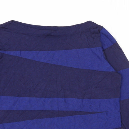 Womens UK Size 10 Marks and Spencer Blue Pullover Jumper