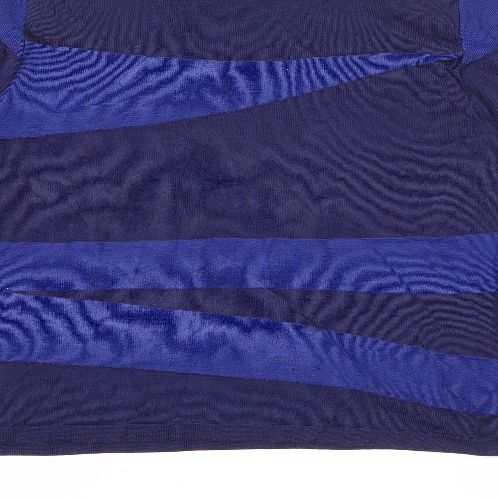 Womens UK Size 10 Marks and Spencer Blue Pullover Jumper
