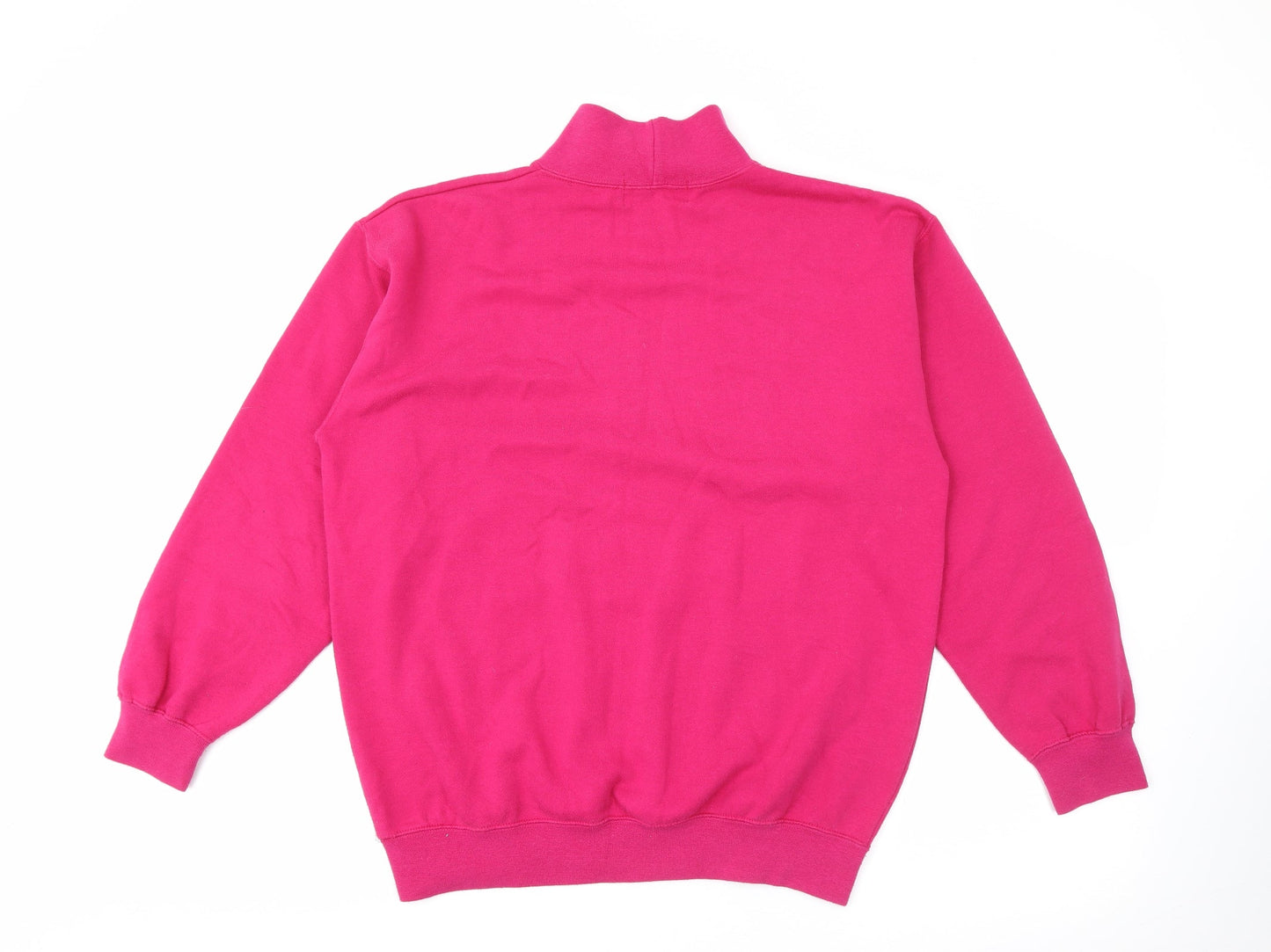 Hunt Club Womens Pink  Polyester Pullover Sweatshirt Size S