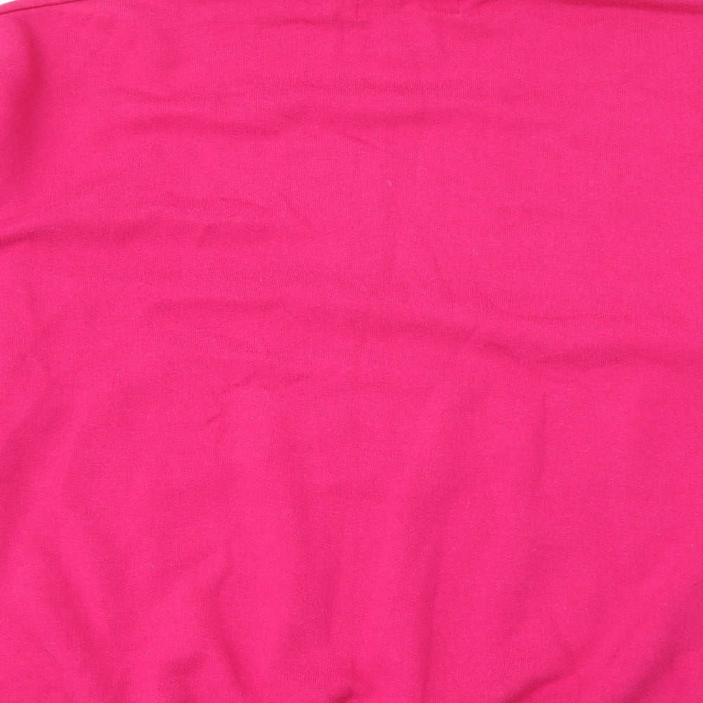 Hunt Club Womens Pink  Polyester Pullover Sweatshirt Size S