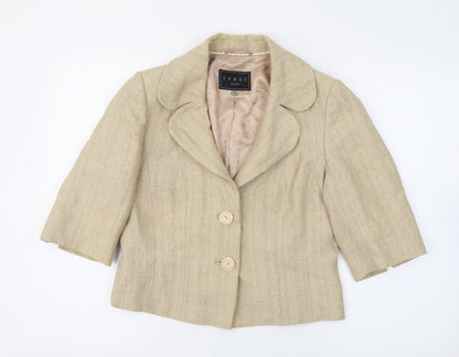 Womens UK Size 12 Coast Beige Jacket