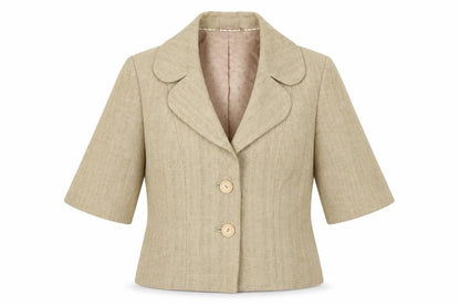 Womens UK Size 12 Coast Beige Jacket