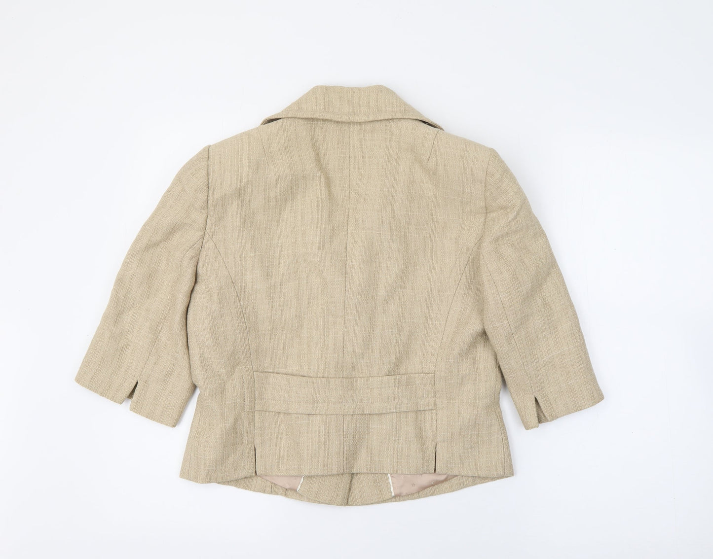 Womens UK Size 12 Coast Beige Jacket