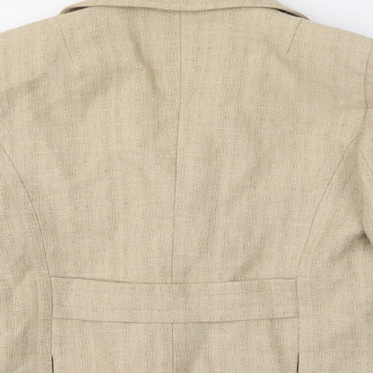 Womens UK Size 12 Coast Beige Jacket