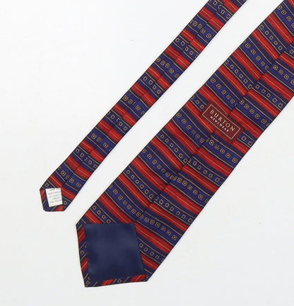 Mens Burton Multicoloured Striped  Pointed Tie