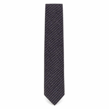 Mens Greenwoods Multicoloured Geometric  Pointed Tie