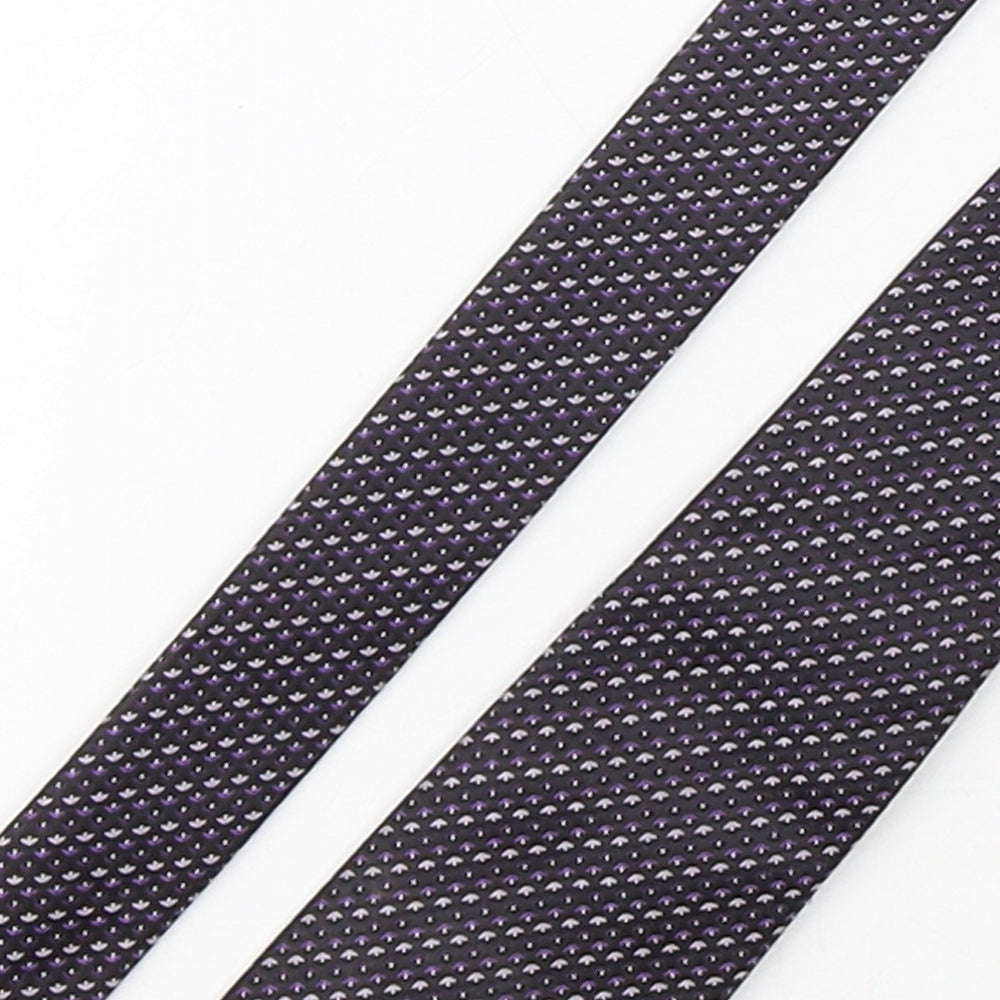 Mens Greenwoods Multicoloured Geometric  Pointed Tie