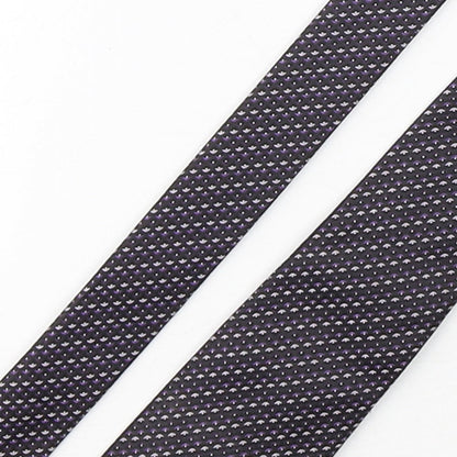 Mens Greenwoods Multicoloured Geometric  Pointed Tie