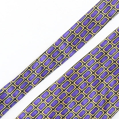 Mens Debenhams Multicoloured Geometric  Pointed Tie