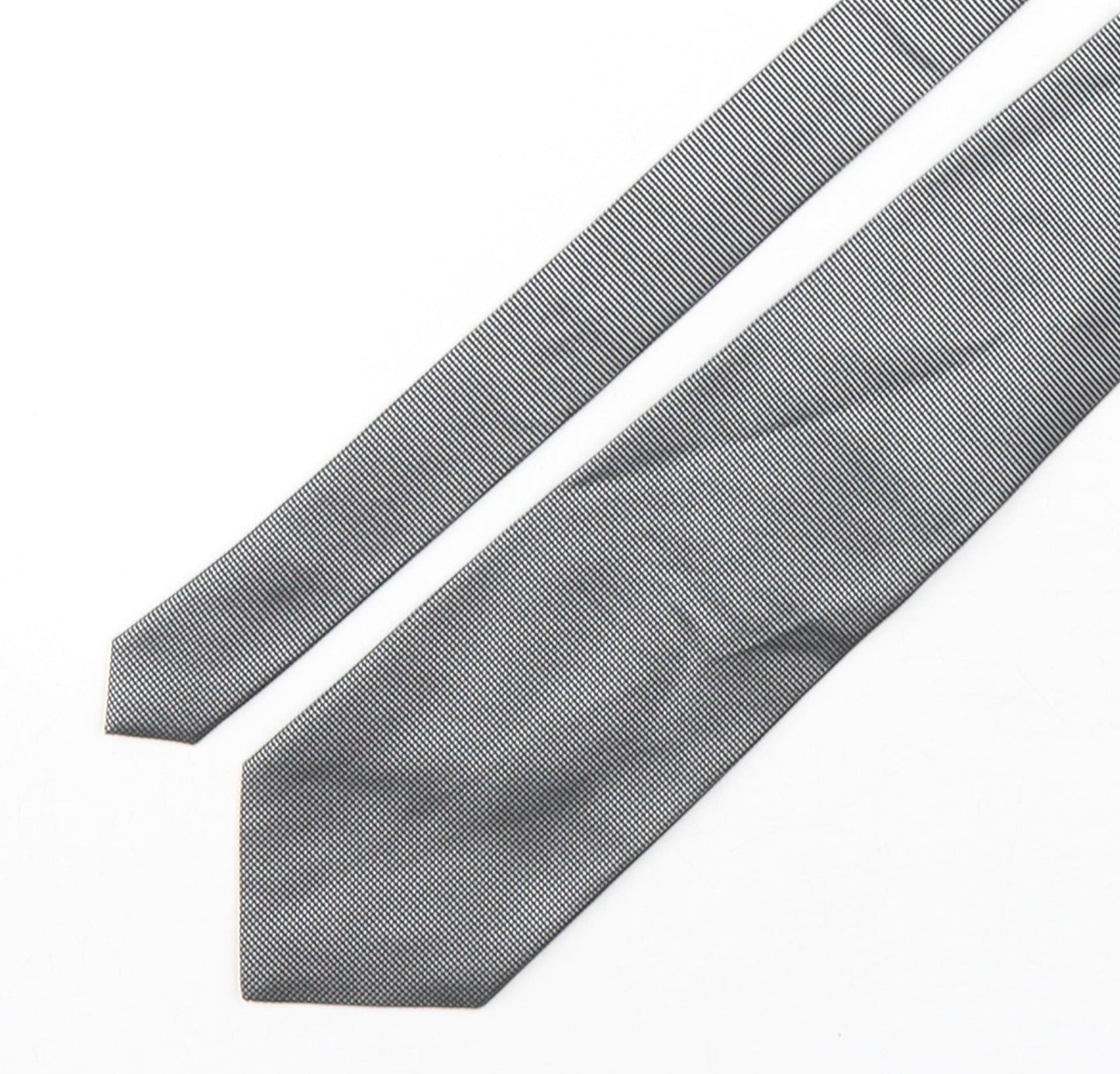 NEXT Mens Multicoloured Plaids & Checks Silk Pointed Tie One Size