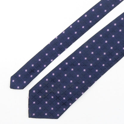 Marks and Spencer Mens Multicoloured Floral Polyester Pointed Tie One Size