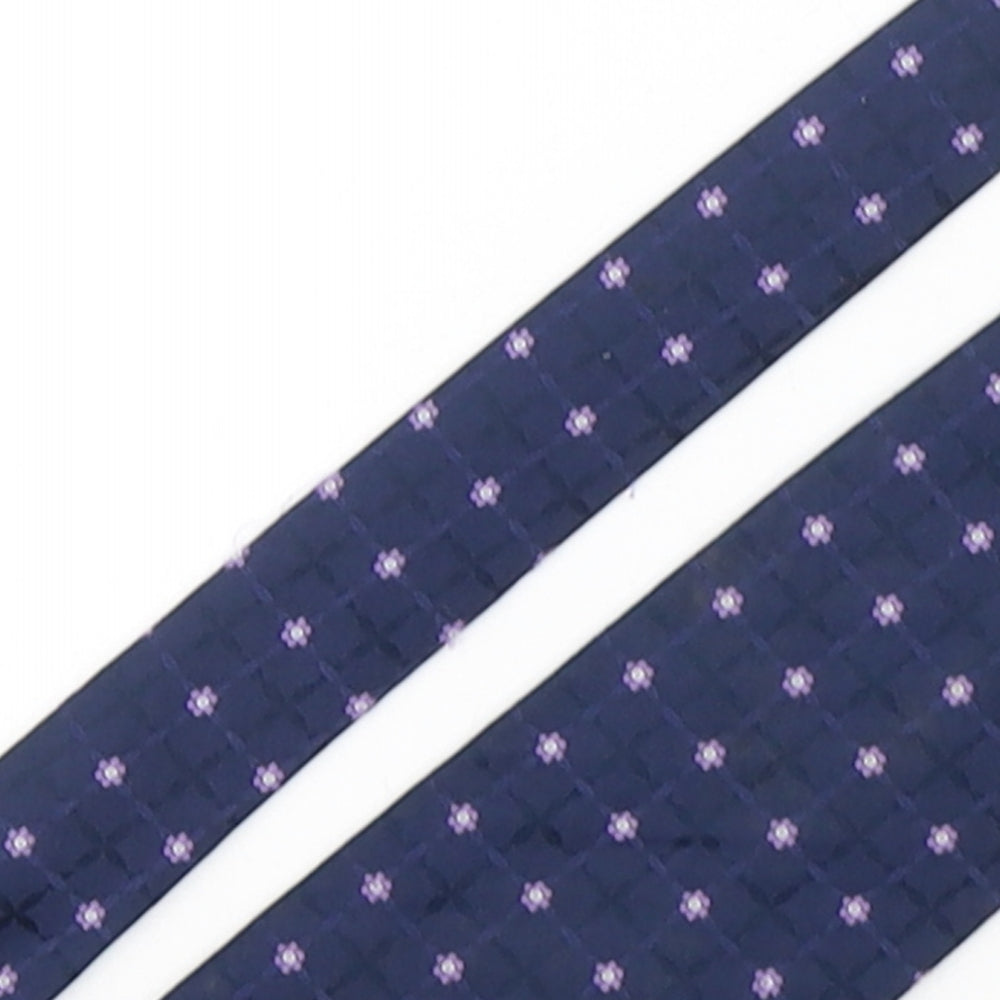 Marks and Spencer Mens Multicoloured Floral Polyester Pointed Tie One Size