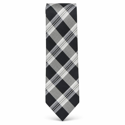 Mens Michaelis Multicoloured Plaids & Checks  Pointed Tie