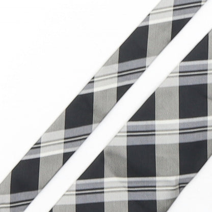 Michaelis Mens Multicoloured Plaids & Checks Silk Pointed Tie One Size