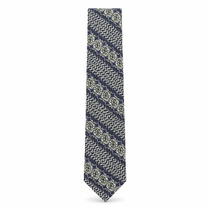 Mens Marks and Spencer Multicoloured Geometric  Pointed Tie