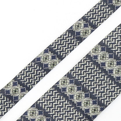 Marks and Spencer Mens Multicoloured Geometric Polyester Pointed Tie One Size