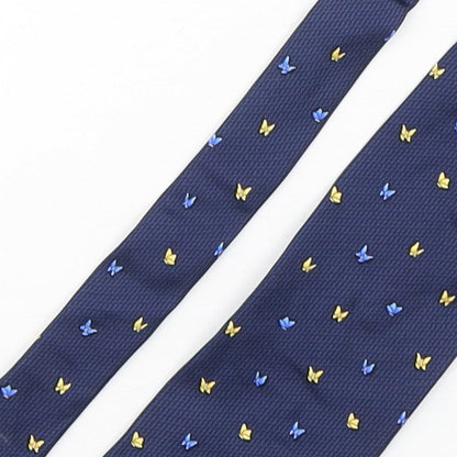 Mens Beaufort Multicoloured Geometric  Pointed Tie