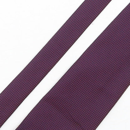 Mens Debenhams Purple Grenadine  Pointed Tie