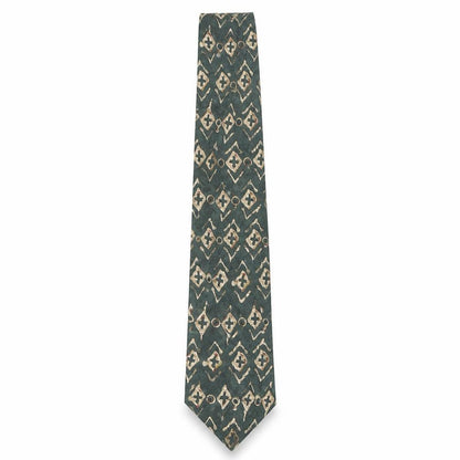 Mens Marks and Spencer Multicoloured Geometric  Pointed Tie