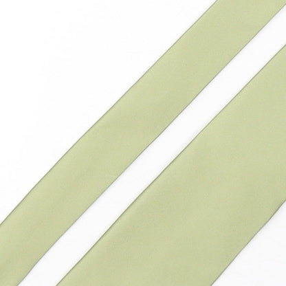 Puccini Mens Green  Microfibre Pointed Tie One Size