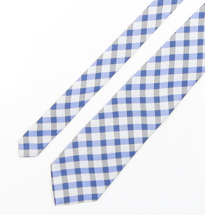 Marks and Spencer Mens Multicoloured Striped Polyester Pointed Tie One Size